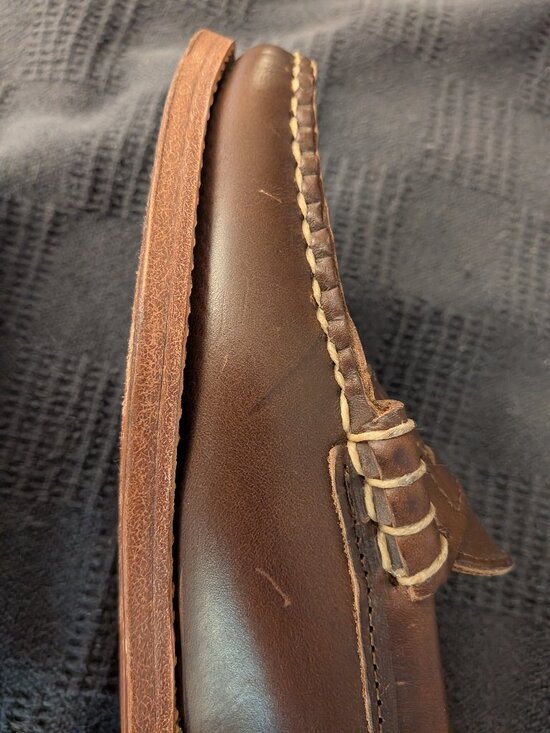 Rancourt Beefroll Penny Loafers - Carolina Brown Chromexcel main image 5